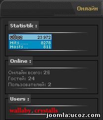 Статистика для ucoz